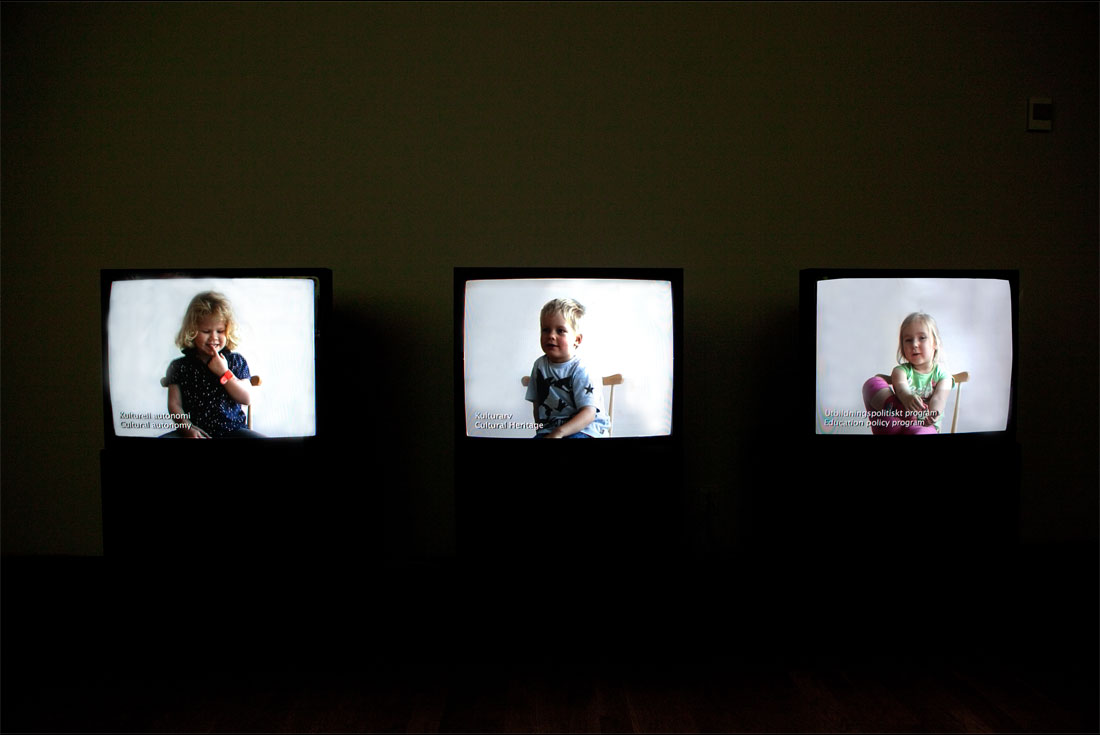 Minority Law documentation, Haninge Art Hall, Sweden, 2012