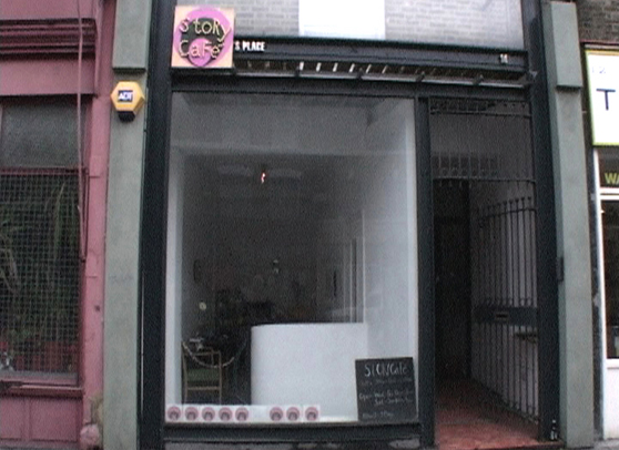 Story Café in Broadway Market, London, 2004